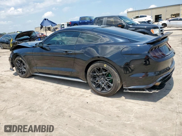 2018 Ford Mustang EcoBoost with VIN 1FA6P8TH1J5181481, listed as a Copart auction lot 59443525 with 67,617 mi miles and Salvage title. Bid and sale history available at DreamBid. Image 2.