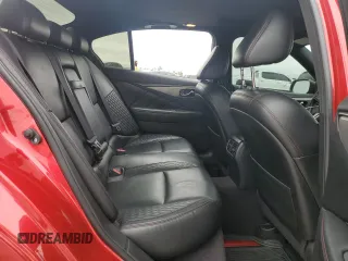 2019 Infiniti Q50 RED SPORT 400 with VIN JN1FV7AP5KM761024, listed as a Copart auction lot 85488304 with 91,709 mi miles and Salvage Title. Bid and sale history available at carsss.com. Image 10.