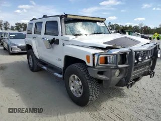 2006 Hummer H3 with VIN 5GTDN136668116685, listed as a Copart auction lot 74241474 with 144,273 mi miles and Salvage Title. Bid and sale history available at carsss.com. Image 4.