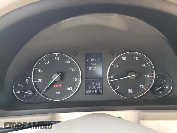 2005 Mercedes-Benz C 240 with VIN WDBRH81J65F655157, listed as a Copart auction lot 45287645 with 185,278 mi miles and Salvage title. Bid and sale history available at DreamBid. Image 9.