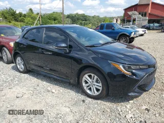 2022 Toyota Corolla Hatchback SE with VIN JTND4MBE6N3166787, listed as a Copart auction lot 63250564 with 8,523 mi miles and Salvage Title. Bid and sale history available at carsss.com. Image 4.
