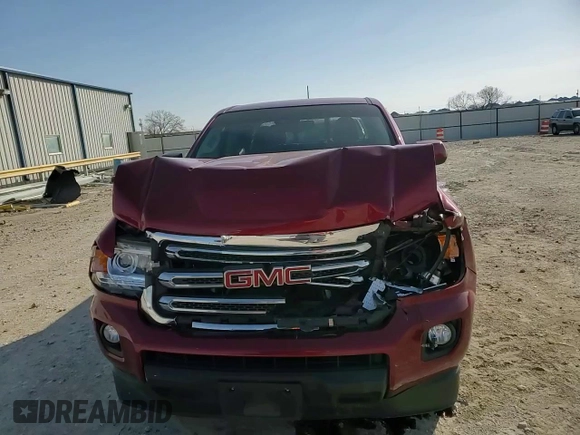 2019 GMC Canyon 2WD SLE with VIN 1GTG5CEN3K1277115, listed as a Copart auction lot 45296115 with 94,500 mi miles and Salvage Title. Bid and sale history available at carsss.com. Image 10.