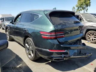 2021 Genesis GV80 Advanced + with VIN KMUHCESCXMU072639, listed as a Copart auction lot 67646413 with 19,336 mi miles. Bid and sale history available at carsss.com. Image 2.
