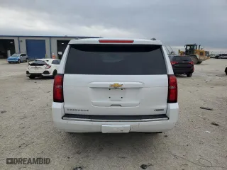 2017 Chevrolet Suburban Premier with VIN 1GNSCJKC3HR380897, listed as a Copart auction lot 79512474 with 121,928 mi miles and Salvage Title. Bid and sale history available at carsss.com. Image 6.