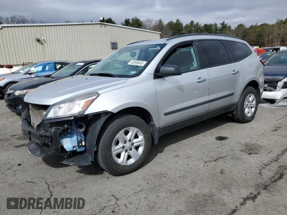 2017 Chevrolet Traverse LS with VIN 1GNKRFED4HJ353772, listed as a Copart auction lot 48069045 with 101,540 mi miles and Salvage Title. Bid and sale history available at carsss.com. Image 1.