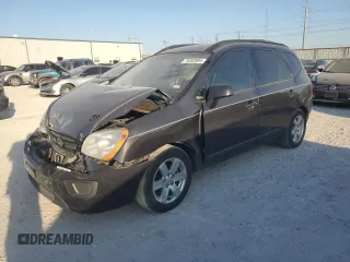 2008 Kia Rondo LX with VIN KNAFG525187201854, listed as a Copart auction lot 74352904 with 127,716 mi miles and Salvage Title. Bid and sale history available at carsss.com. Image 1.