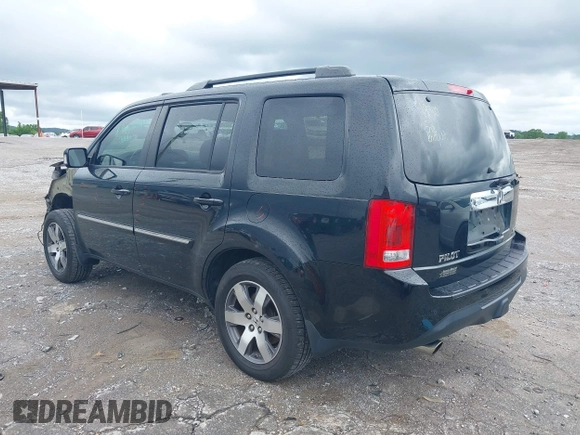 2013 Honda Pilot Touring z VIN 5FNYF3H93DB021700, wystawiony jako IAAI lot #42343744 z przebiegiem 224 264 mil mil oraz . Historia ofert i sprzedaży dostępna na DreamBid. Obrazek 3.