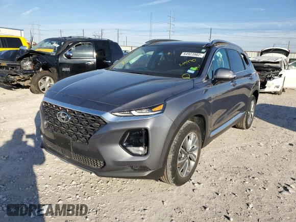 2020 Hyundai Santa Fe SEL with VIN 5NMS3CAD2LH145970, listed as a Copart auction lot 64923902 with 15,713 mi miles. Bid and sale history available at carsss.com. Image 2.