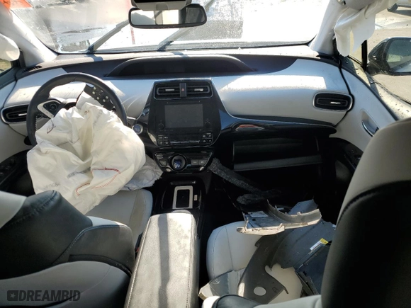 2017 Toyota Prius Two with VIN JTDKARFU7H3049016, listed as a Copart auction lot 46653295 with 61,106 mi miles and Salvage Title. Bid and sale history available at carsss.com. Image 8.