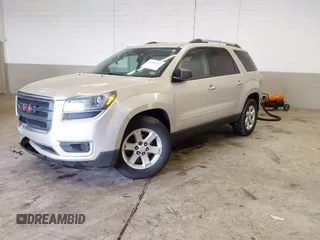 2014 GMC Acadia SLE with VIN 1GKKRPKD9EJ373583, listed as a IAAI auction lot 41586717 with 101,147 mi miles. Bid and sale history available at carsss.com. Image 2.