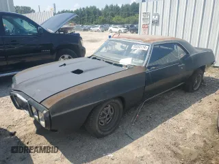 1969 Pontiac Firebird z VIN 223379U107509, wystawiony jako Copart lot #65893114 z przebiegiem 18 230 mil mil oraz Tytuł czysty. Historia ofert i sprzedaży dostępna na DreamBid. Obrazek 1.