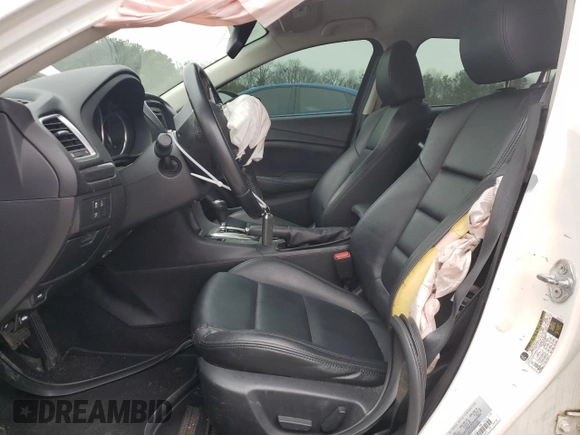 2014 Mazda Mazda6 i Touring with VIN JM1GJ1T58E1105167, listed as a Copart auction lot 41848795 with 178,915 mi miles and Salvage Title. Bid and sale history available at carsss.com. Image 7.