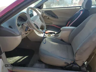 2004 Ford Mustang Deluxe with VIN 1FAFP44684F168134, listed as a Copart auction lot 46898385 with 124,391 mi miles and Salvage Title. Bid and sale history available at carsss.com. Image 7.