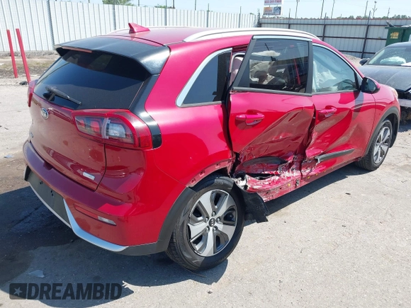 2018 Kia Niro LX with VIN KNDCB3LC3J5143382, listed as a IAAI auction lot 41956531 with 69,868 mi miles. Bid and sale history available at carsss.com. Image 4.