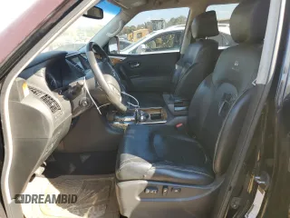 2012 Infiniti QX56 7-passenger with VIN JN8AZ2NF8C9515139, listed as a Copart auction lot 77578344 with 81,886 mi miles and Salvage Title. Bid and sale history available at carsss.com. Image 7.