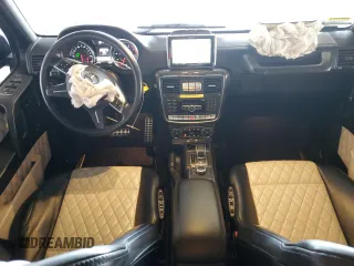 2016 Mercedes-Benz G-Class AMG G 63 with VIN WDCYC7DF2GX247520, listed as a Copart auction lot 83422424 with 61,417 mi miles and Salvage Title. Bid and sale history available at carsss.com. Image 8.