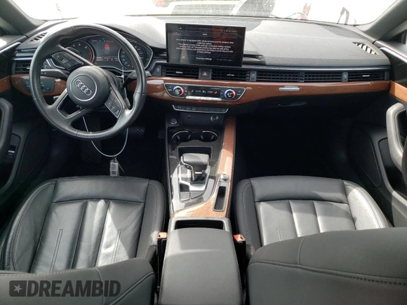 2020 Audi A5 Sportback Premium with VIN WAUANCF51LA008050, listed as a Copart auction lot 68305083 with 56,398 mi miles. Bid and sale history available at carsss.com. Image 8.