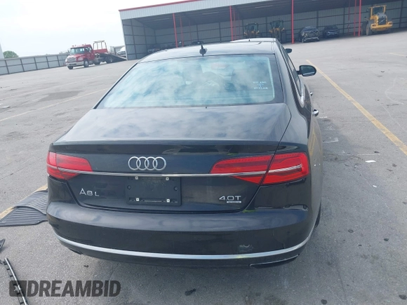 2015 Audi A8 4.0T with VIN WAU32AFD6FN002710, listed as a IAAI auction lot 42447149 with 109,791 mi miles and . Bid and sale history available at DreamBid. Image 15.