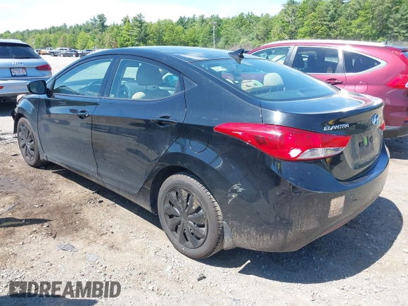 2013 Hyundai Elantra GLS with VIN 5NPDH4AE7DH224600, listed as a IAAI auction lot 42345837 with 149,157 mi miles and . Bid and sale history available at DreamBid. Image 3.