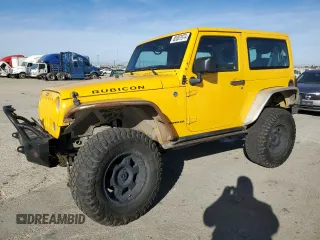 2015 Jeep Wrangler Rubicon with VIN 1C4BJWCG6FL568665, listed as a Copart auction lot 85307974 with 107,407 mi miles and Salvage title. Bid and sale history available at DreamBid. Image 1.