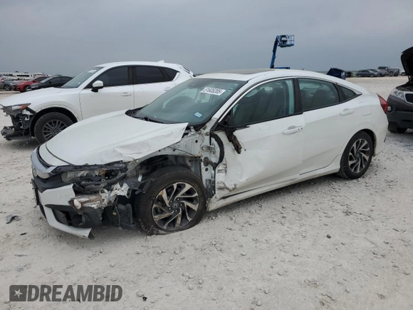 2016 Honda Civic Sedan EX with VIN 2HGFC2F88GH511795, listed as a Copart auction lot 51605205 with 124,450 mi miles and Clean Title. Bid and sale history available at carsss.com. Image 1.