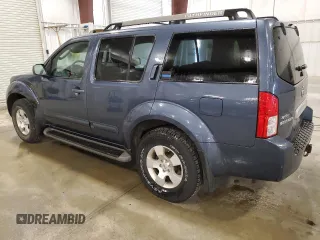 2005 Nissan Pathfinder LE z VIN 5N1AR18W75C778547, wystawiony jako Copart lot #58310965 z przebiegiem 204 301 mil mil oraz Tytuł czysty. Historia ofert i sprzedaży dostępna na DreamBid. Obrazek 2.