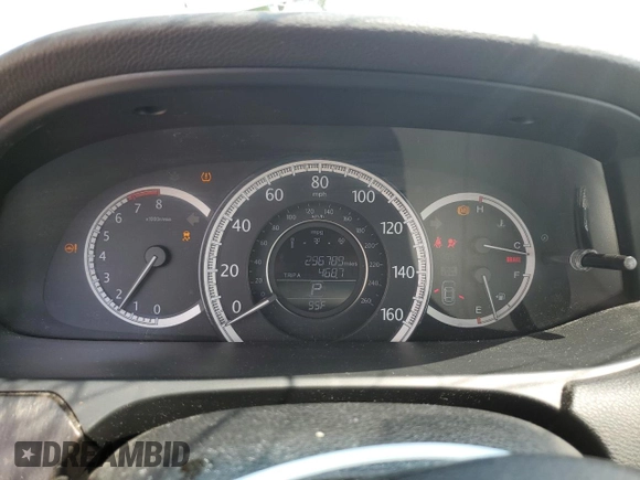 2013 Honda Accord EX with VIN 1HGCR2F79DA218877, listed as a Copart auction lot 60540545 with 296,789 mi miles and Clean title. Bid and sale history available at DreamBid. Image 9.