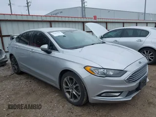 2017 Ford Fusion SE with VIN 3FA6P0H7XHR228435, listed as a IAAI auction lot 41607945 with 139,850 mi miles. Bid and sale history available at carsss.com. Image 1.