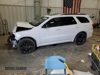2021 Dodge Durango GT Plus with VIN 1C4RDJDG0MC572246, listed as a Copart auction lot 51979865 with 41,836 mi miles and Salvage title. Bid and sale history available at DreamBid. Image 1.