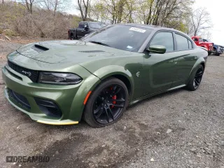 2022 Dodge Charger SRT Hellcat Redeye Widebody Jailbreak with VIN 2C3CDXL91NH194260, listed as a Copart auction lot 53458725 with 9,511 mi miles and Clean Title. Bid and sale history available at carsss.com. Image 1.