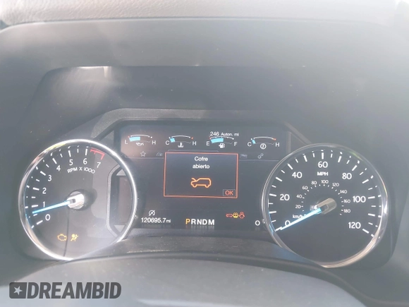 2019 Ford Expedition Limited with VIN 1FMJU1KT7KEA73311, listed as a IAAI auction lot 41678637 with 120,695 mi miles and . Bid and sale history available at DreamBid. Image 7.