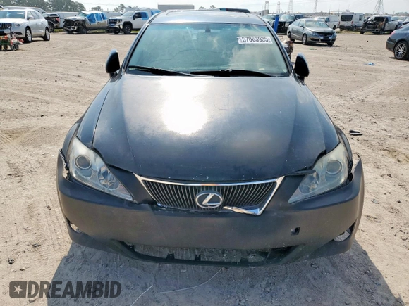 2008 Lexus IS 250 z VIN JTHBK262282065082, wystawiony jako Copart lot #57063935 z przebiegiem 159 294 mil mil oraz Szkoda całkowita • Salvage title. Historia ofert i sprzedaży dostępna na DreamBid. Obrazek 5.