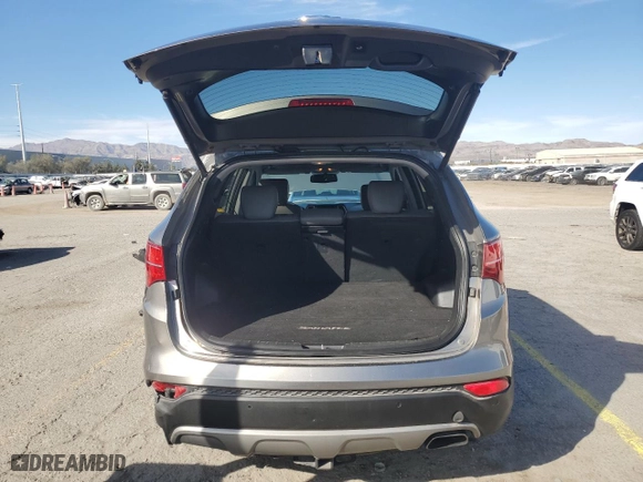 2015 Hyundai Santa Fe Sport with VIN 5XYZU3LBXFG266168, listed as a Copart auction lot 46942805 with 58,275 mi miles and Salvage Title. Bid and sale history available at carsss.com. Image 6.