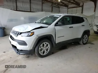 2024 Jeep Compass Sport with VIN 3C4NJDAN2RT145173, listed as a Copart auction lot 52393345 with 9,322 mi miles and Salvage title. Bid and sale history available at DreamBid. Image 1.