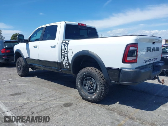 2023 Ram 2500 Power Wagon with VIN 3C6TR5EJ6PG538684, listed as a IAAI auction lot 41944621 with 14,628 mi miles. Bid and sale history available at carsss.com. Image 3.