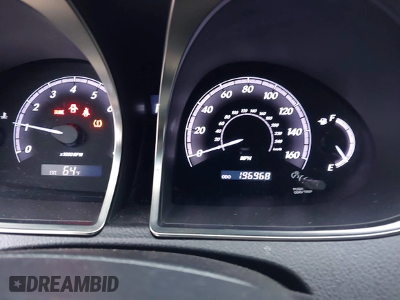 2011 Toyota Avalon with VIN 4T1BK3DB5BU375664, listed as a IAAI auction lot 41356584 with 196,968 mi miles and . Bid and sale history available at DreamBid. Image 7.