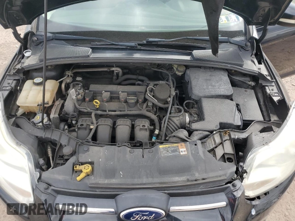 2013 Ford Focus SE with VIN 1FADP3F27DL369634, listed as a Copart auction lot 53325175 with 122,634 mi miles and Salvage Title. Bid and sale history available at carsss.com. Image 12.