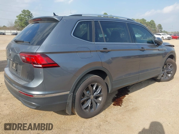 2023 Volkswagen Tiguan SE с VIN 3VV3B7AX1PM082647, выставлен на аукционе IAAI как лот 41795692 с пробегом 15 022 миль миль и . История ставок и продаж доступна на DreamBid. Изображение 4.