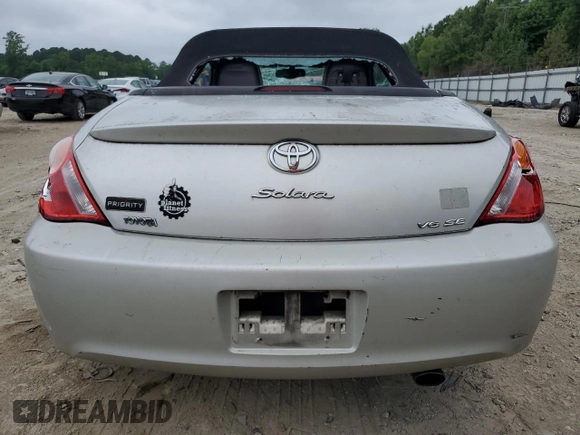 2004 Toyota Solara SE with VIN 4T1FA38P94U031428, listed as a Copart auction lot 60420535 with 272,191 mi miles and Clean title. Bid and sale history available at DreamBid. Image 6.