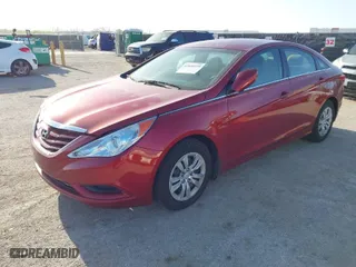 2011 Hyundai Sonata GLS with VIN 5NPEB4ACXBH143916, listed as a IAAI auction lot 42020249 with 120,731 mi miles. Bid and sale history available at carsss.com. Image 2.