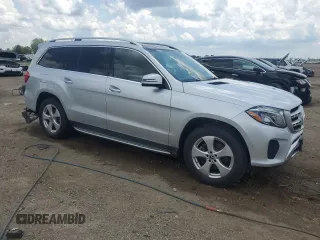 2018 Mercedes-Benz GLS 450 with VIN 4JGDF6EE2JB038550, listed as a Copart auction lot 61177375 with 74,624 mi miles and Salvage title. Bid and sale history available at DreamBid. Image 4.