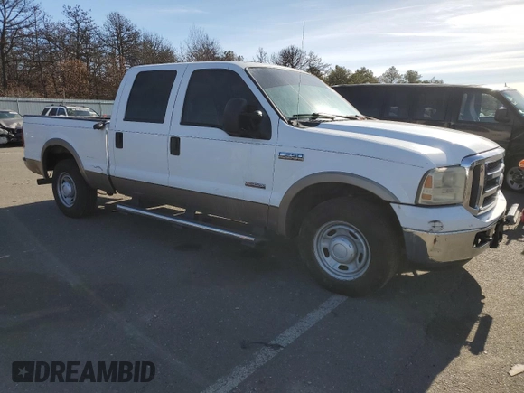 2005 Ford F-250 XL with VIN 1FTSW20P25EA07140, listed as a Copart auction lot 44162225 with 199,922 mi miles and Clean Title. Bid and sale history available at DreamBid. Image 4.