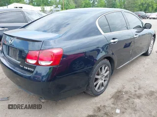 2006 Lexus GS 300 with VIN JTHCH96SX60002395, listed as a IAAI auction lot 42165961 with 193,178 mi miles. Bid and sale history available at carsss.com. Image 4.