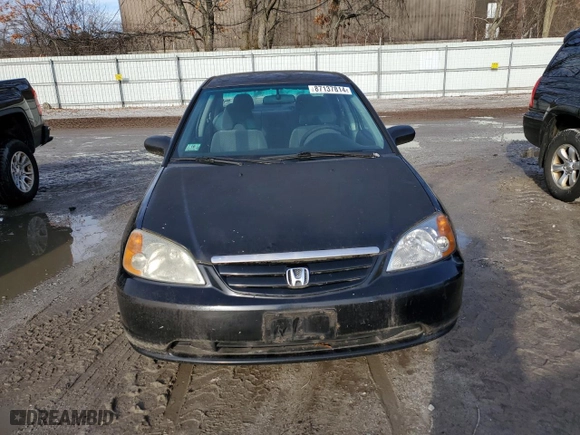 2003 Honda Civic DX with VIN 2HGES16193H518681, listed as a Copart auction lot 87137814 with 172,997 mi miles and Clean Title. Bid and sale history available at carsss.com. Image 5.