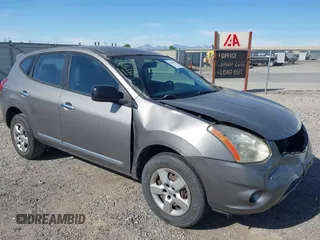 2013 Nissan Rogue S with VIN JN8AS5MT8DW533656, listed as a IAAI auction lot 42018198 with 134,302 mi miles. Bid and sale history available at carsss.com. Image 1.