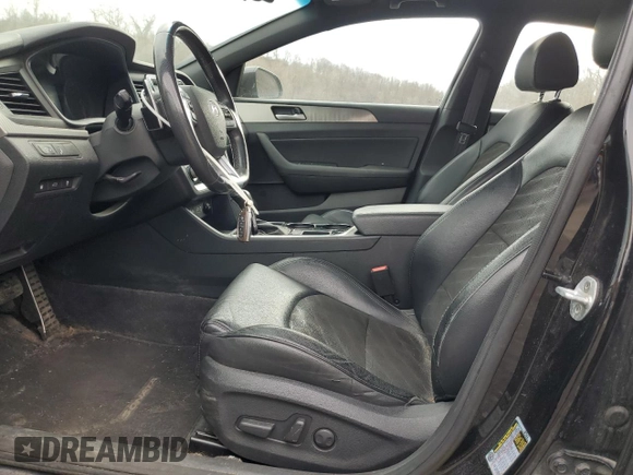 2018 Hyundai Sonata Limited with VIN 5NPE34AFXJH715606, listed as a Copart auction lot 51296115 with 148,123 mi miles and Clean Title. Bid and sale history available at DreamBid. Image 7.