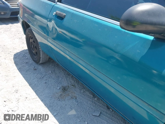 1995 Ford Aspire with VIN KNJLT05H3S6102568, listed as a IAAI auction lot 42062381 with 178,561 mi miles and . Bid and sale history available at DreamBid. Image 12.