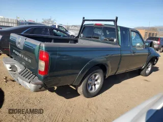 2002 Nissan Frontier XE with VIN 1N6DD26S92C381436, listed as a Copart auction lot 46527595 with 224,696 mi miles and Salvage title. Bid and sale history available at DreamBid. Image 3.