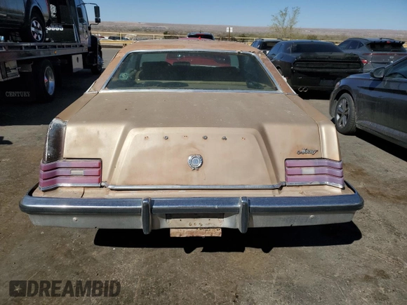 1977 Mercury Cougar z VIN 7A93H513790, wystawiony jako Copart lot #49360465 z przebiegiem 11 729 mil mil oraz Czysty tytuł • Clean title. Historia ofert i sprzedaży dostępna na DreamBid. Obrazek 6.