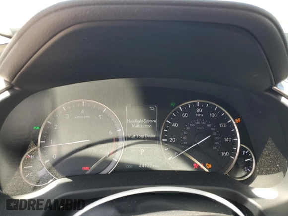 2021 Lexus RX 350 with VIN 2T2JZMAA7MC198902, listed as a Copart auction lot 59238005 with 44,127 mi miles and Salvage title. Bid and sale history available at DreamBid. Image 9.